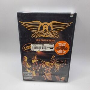 Aerosmith You Gotta Move Live DVD CD Set 2004 New Sealed Rock Concert Video